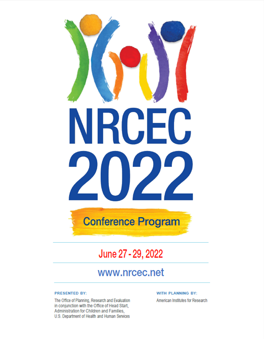 NRCEC 2022 Program Book cover